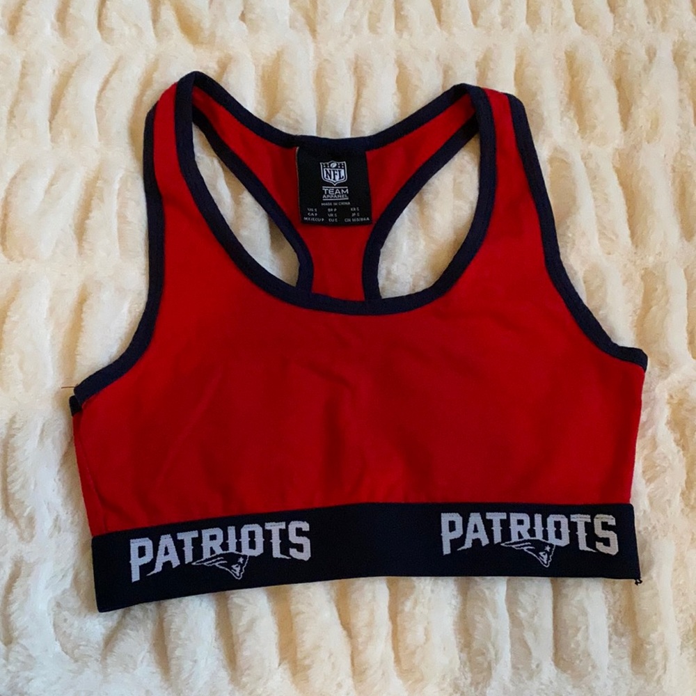 Patriots sporty bralette